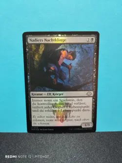 FOIL Nadiers Nachtklinge / Nadier's Nightblade - MTG Magic - Image 1