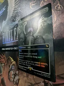 Brilliant Wings (Borderless) Commander: Final Fantasy Foil MTG NM - Image 2