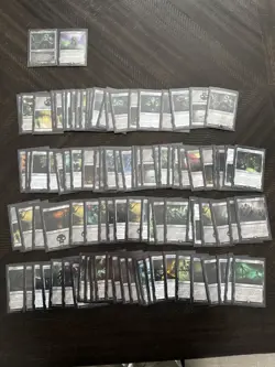 MTG Magic The Gathering Necron Dynasties Commander Deck - Deck Box + Sleeved - Image 3