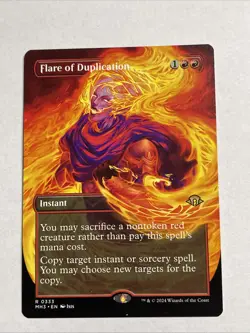 Flare of Duplication (Borderless) Modern Horizons 3 #333 Rare - Image 1