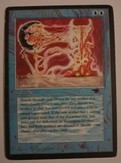 Transmute Artifact HP Antiquities MTG Magic the Gathering - Image 1
