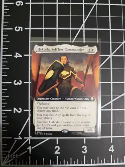 Hakoda, Selfless Commander 0023 Extended Art MTG Avatar: The Last Airbender - Image 1