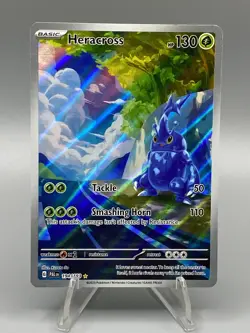 Heracross 194/193 Paldea Evolved Illustration Rare Pokemon TCG NM - Image 1