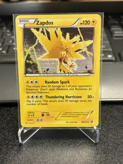 Zapdos 46/113 Black & White Legendary Treasures Pokemon Line Holo NM - Image 1