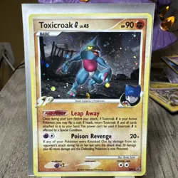 Toxicroak G DP41 Black Star Promos Diamond & Pearl Holo Pokemon 2009 LP - Image 1