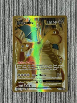 Pokemon TCG Dragonite-EX Evolutions Full Art Holo Card 106/108 Ultra Rare - Image 1