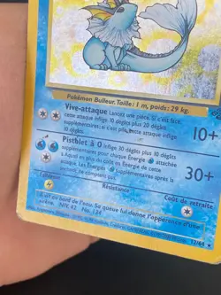 CARTE POKEMON AQUALI 12/64 FR HOLO WIZARDS JUNGLE - PL - Image 3