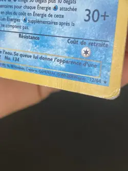 CARTE POKEMON AQUALI 12/64 FR HOLO WIZARDS JUNGLE - PL - Image 5