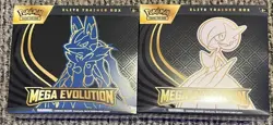 Mega Evolution MEG Elite Trainer Box ETB Set of 2 Lucario & Gardevoir NEW SEALED - Image 1