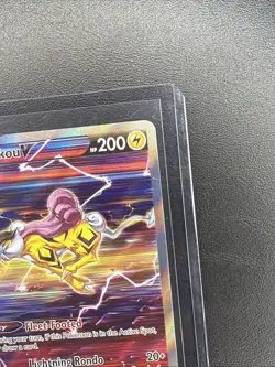 2023 Pokemon SWSH Crown Zenith Raikou V Galarian Gallery Full Art #GG41/GG70 - Image 2