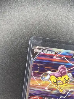 2023 Pokemon SWSH Crown Zenith Raikou V Galarian Gallery Full Art #GG41/GG70 - Image 3