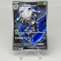 Steelix 150/132 Illustration Rare Pokemon Mega Evolution NM Pack Fresh - Image 1