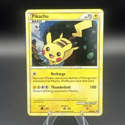 Pikachu - HGSS03 - Holo Rare - S&M Black Star Promo - Pokemon TCG - LP - Image 1