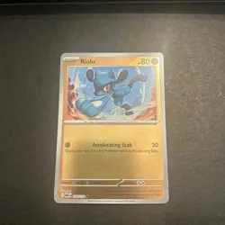 Riolu 076/132 - Reverse Holo - Mega Evolutions - Pokemon TCG - Image 1