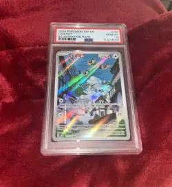 2024 Pokemon TEF en Illustration Rare #181 Chatot, PSA 10 Gem Mint - Image 1