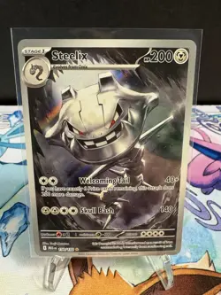 Pokemon TCG: Steelix 150/132 Illustration Rare Mega Evolutions NM - Image 2
