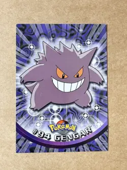 X4 2000 Topps Pokemon TV Animation Edition Series 2 Non Holo #94 Gengar - Image 1