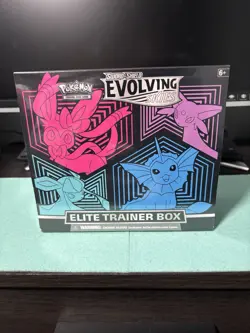 2021 Pokemon TCG Evolving Skies Elite Trainer Box ETB FACTORY SEALED Rare New - Image 1