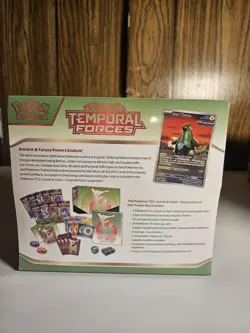 Brand New Sealed Pokemon TCG Temporal Forces Elite Trainer Box ETB Iron Leaves - Image 3