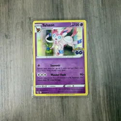Sylveon 035/078 Holo Rare Pokemon GO NM Holo - Image 1
