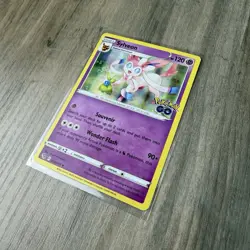 Sylveon 035/078 Holo Rare Pokemon GO NM Holo - Image 2