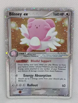 Blissey ex 101/115 Unseen Forces Holo Ultra Rare Pokemon TCG Nintendo MP - Image 1