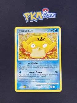 Pokemon TCG Psyduck Platinum 87/127 Regular MP. - Image 1