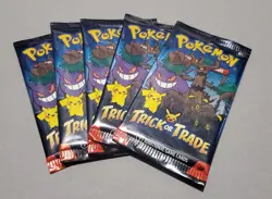 2024 Pokemon Halloween Trick Or Trade Packs Lot Of 5 - Image 1