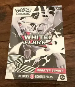 Pokemon TCG Scarlet & Violet-White Flare Booster Bundle-Factory Sealed FastShip - Image 1