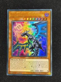 YUGIOH CHAOS DRAGON LEVIANEER ULTRA RARE 1ST EDITION NEAR MINT DUOV-EN058 - Image 1