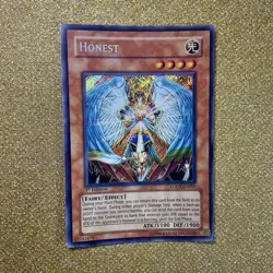 Yu-Gi-Oh! LODT-EN001 Honest Secret Rare 1st Edition Near Mint Foil BLEED Holo - Image 4