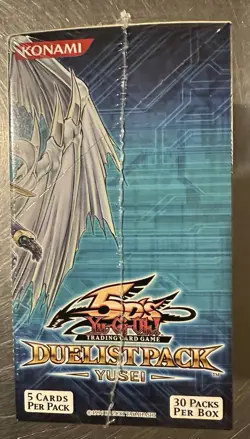 Yu-Gi-Oh Duelist Pack Yusei Fudo 1st Edition Booster Box Factory Sealed 2009 - Image 3