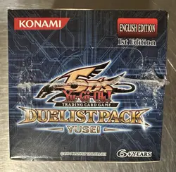 Yu-Gi-Oh Duelist Pack Yusei Fudo 1st Edition Booster Box Factory Sealed 2009 - Image 5