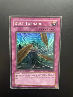Yugioh Dust Tornado PSV-011 1st Edition Super Rare HP - Image 1