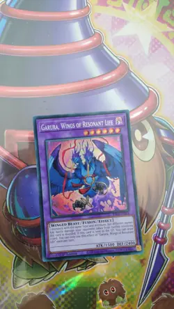 Garura, Wings of Resonant Life - RA02-EN024 - Secret Rare 1st Edition Yu-Gi-Oh! - Image 1