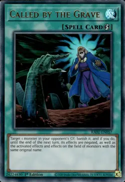 Called By The Grave - Ultra Rare 1st Edition RA01-EN074 - MP - YuGiOh - Image 1