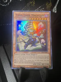 YUGIOH Toon Dark Magician TDIL-EN032 1st Edition - Image 1