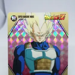 90 Vegeta Dragon Ball Z Super Barcode Wars Card Games BANDAI 1992 Shueisha - Image 4