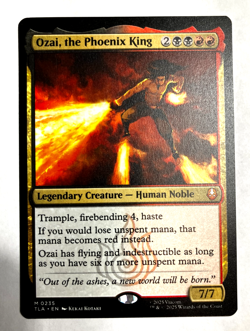 Ozai, the Phoenix King 235 MTG Avatar TLA NM Magic Card FAST SHIPPING! - Image 2