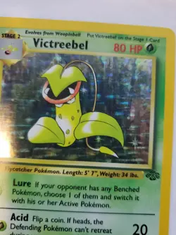 Victreebel Jungle Set Holo Pokemon Card Base Fossil WOTC - Image 4