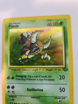 Pinsir Jungle Set Holo Base Pokemon Card WOTC - Image 5