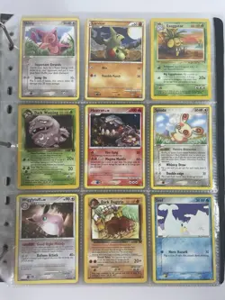 Pokemon Card Collection VTG Binder Holo Rare Stamped WoTC (585 Cards) - Image 3