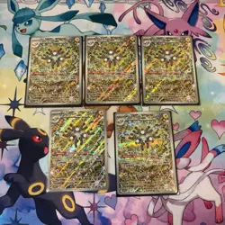 Pokemon TCG SVP EN Magneton 159 Black Star Promo Lot of 5 Cards - Image 1