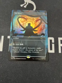 Foil Secret Lair Sol Ring 1988 x1 Magic Cards MTG Spider-Man - Image 1