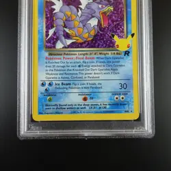 PSA 8 Dark Gyarados 8 Pokemon Celebrations Classic Collection Holo Graded Card - Image 3