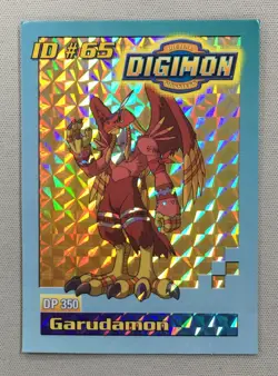 Digimon 1999 Toy Exclusive Holographic Promo Card Garudamon - Image 1