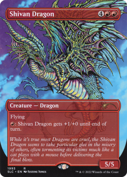 Shivan Dragon (Secret Lair) Promo NM Creature Rare MAGIC GATHERING CARD ABUGames - Image 1