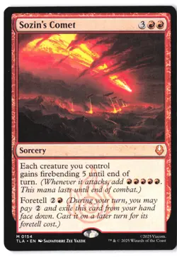 Sozin's Comet 154 MTG Avatar TLA NM - Image 1