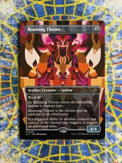 Roaming Throne (Borderless) The Lost Caverns of Ixalan Regular - Image 1