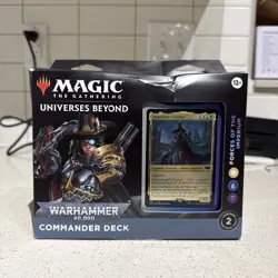 Warhammer 40K Commander Deck: Forces Of The Imperium Magic The Gathering NEW MTG 195166173467 - Image 1